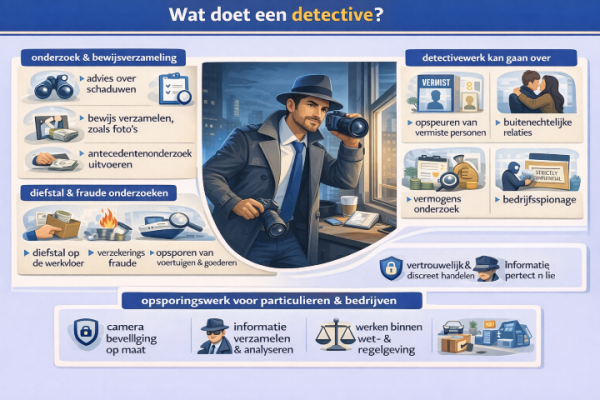 Wat doet een detective
